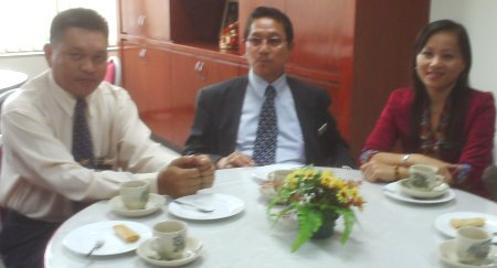 Jemuan Teh bersama Dato Ketua Pengarah Penerangan Malaysia